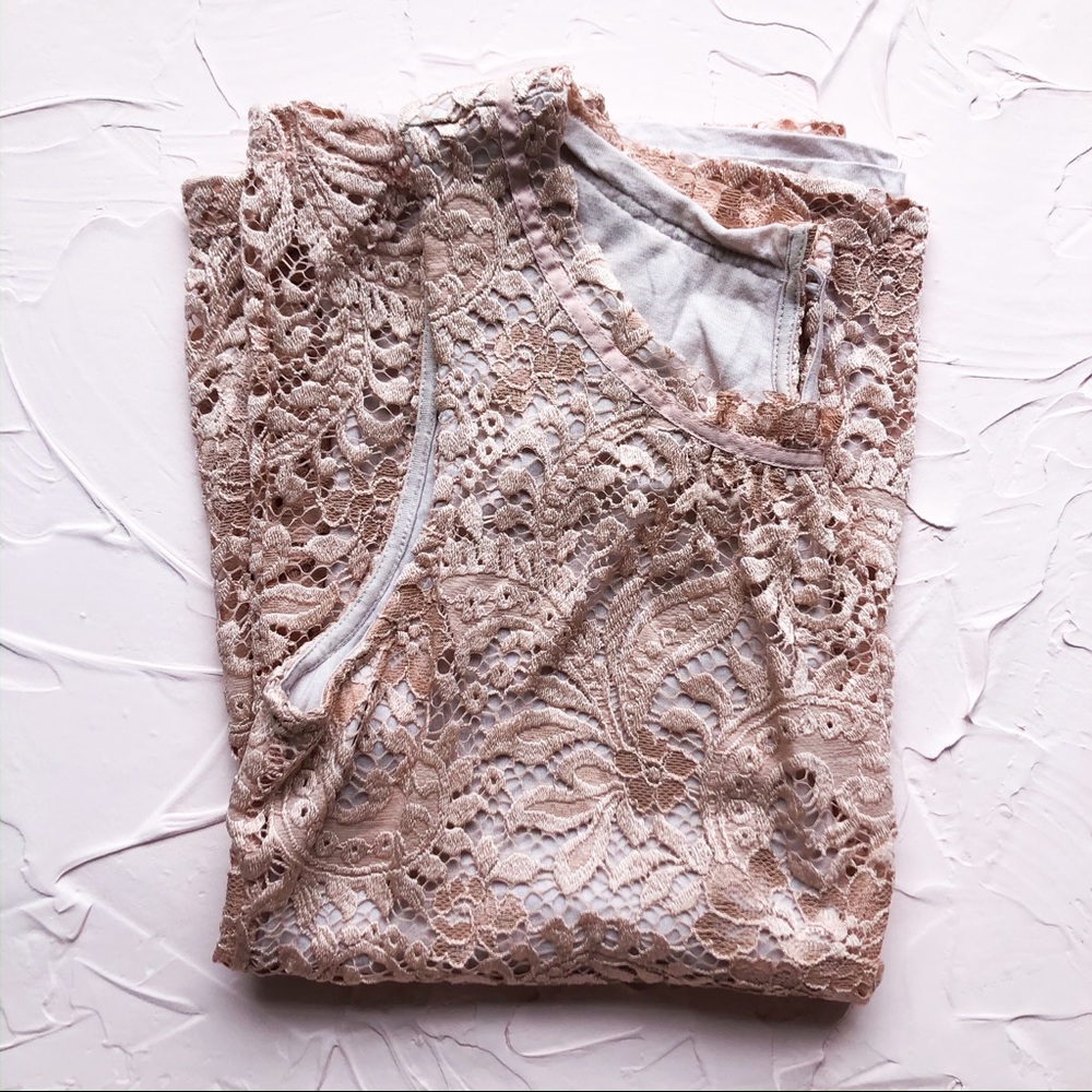 Ann Taylor Loft Lace Top